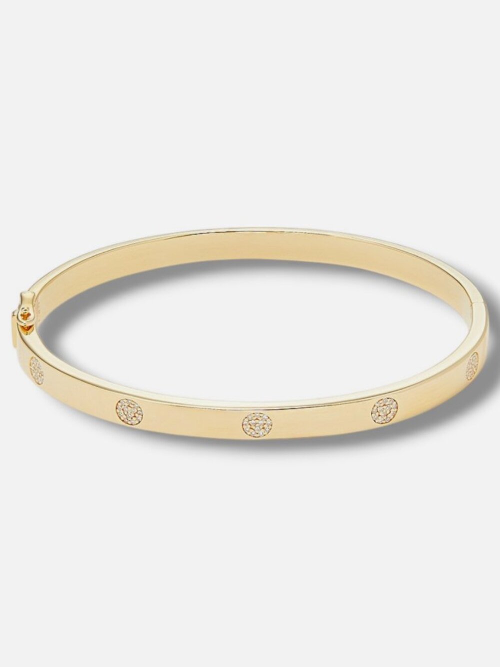 Effy Eny Women's 14K Gold Plated Sterling Silver Diamond Cuff Bracelet
